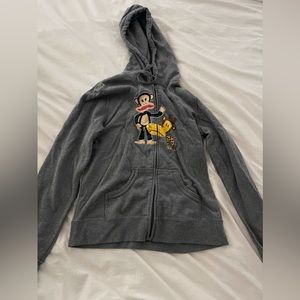 Paul Frank Zip up hoodie